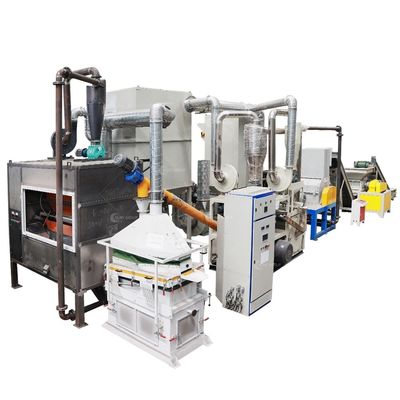 Scrap ACP Aluminum Composite Panel Crushing Separator Machine Capacity 200-1000kg/h