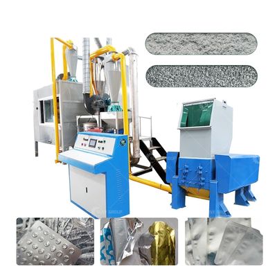 Aluminum-plastic Waste Treatment Separator 85kw Power and 100% Separate Rate