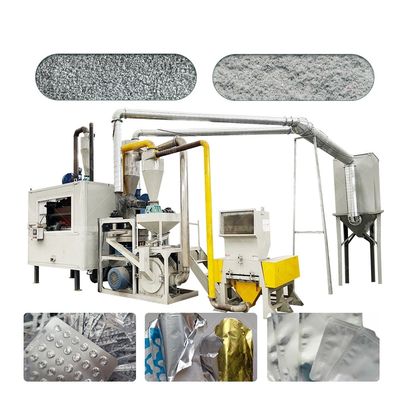Aluminum-plastic Waste Treatment Separator 85kw Power and 100% Separate Rate