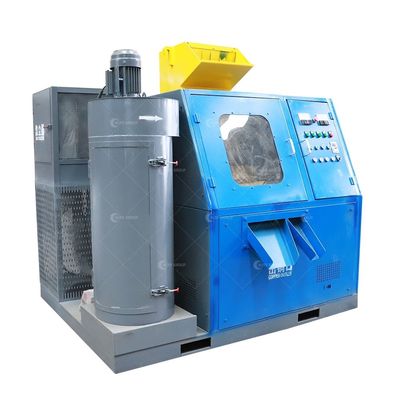 Mini Copper Granulator Waste Computer Wire Recycling Machine with PLC Control System