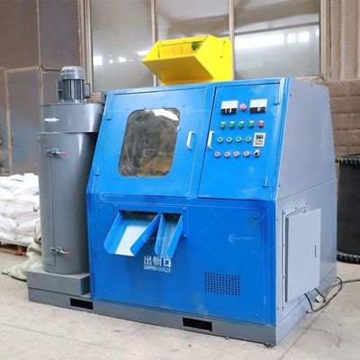 Mini Copper Granulator Waste Computer Wire Recycling Machine with PLC Control System