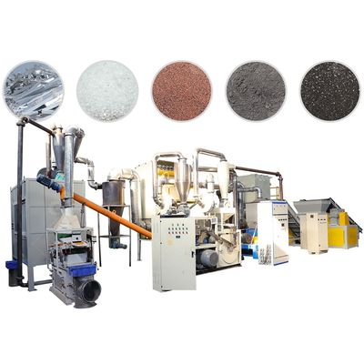 Customizable PV Panels Recycling Line with Advanced Patent Technology and PLC Control