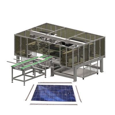 Customizable PV Panels Recycling Line with Advanced Patent Technology and PLC Control