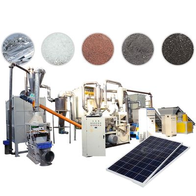 PLC Core Components Solar Panel Aluminum Frame Removing Machine for Customized Needs