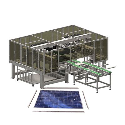 Resource Conservation Solar Panel Crushing Sorting Equipment with High Separation Rate