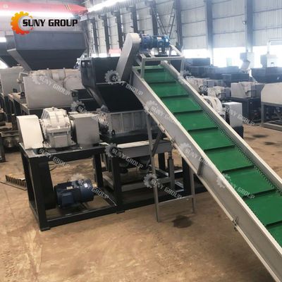 Stable Performance Double Shaft Shredder for Plastic Bottle and Mattress Recycling