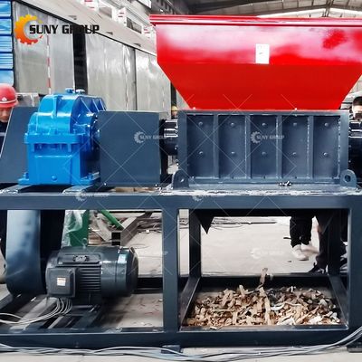 Customizable Blades Auto Car Body Mobile Cardboard Scrap Metal Shredder For Shredding