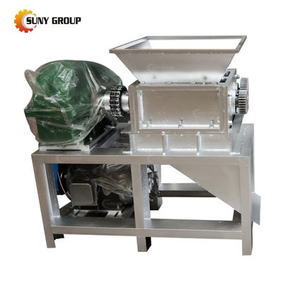 Customizable Blades Small Metal and Used Plastic Shredder for Wood Processing Machine