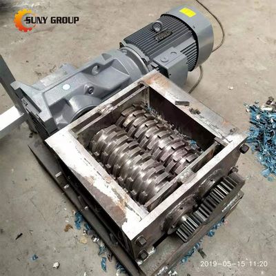 Double Blades Metal Scrap Shredder Machine for Aluminum Processing and Cardboard Shredding