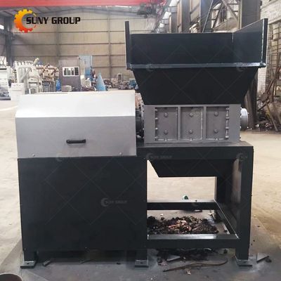 Easy to Operate Capacity 100-1000kg/h Home Portable Plastic Mini Double Shaft Shredder