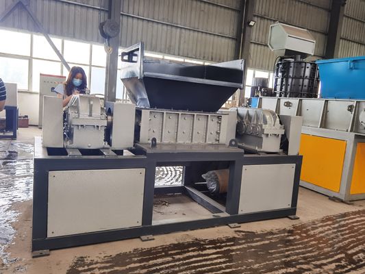 Double Blades Metal Scrap Shredder Machine for Aluminum Processing and Cardboard Shredding