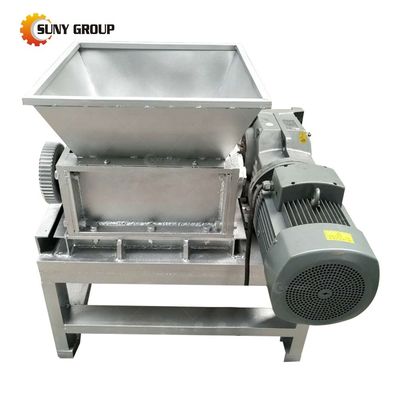 Small Drum Shredding Plastic Drum Shredder with Multifunctional Waste Material Shredder