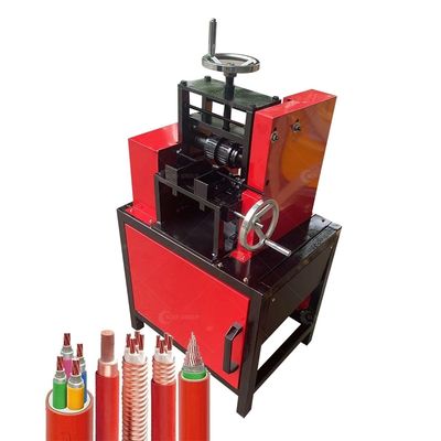 53*43*85cm Scrap Cable Wire Peeling Machine with Stripping Length of 1-150mm Diameter