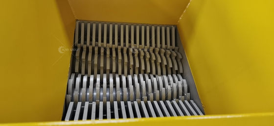 Motor Core Components Plastic Crusher Shredder Machine With Spare Parts
