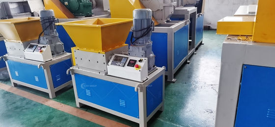 Motor Core Components Plastic Crusher Shredder Machine With Spare Parts