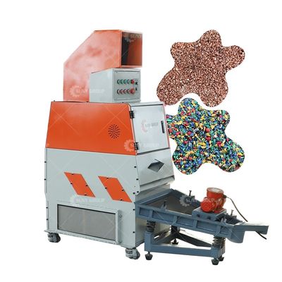 Small Capacity Scrap Cable Recycling Machine with High Sorting Index 99% and PLC Control