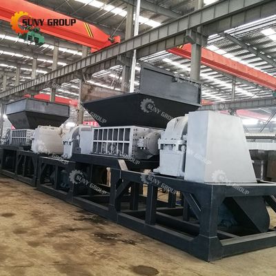 Customizable Blades Auto Car Body Mobile Cardboard Scrap Metal Shredder For Shredding