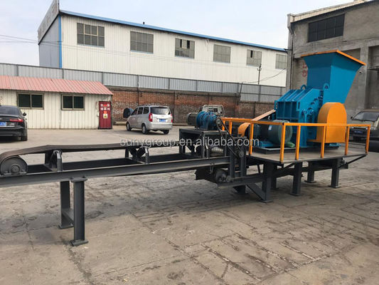 Scrap Metal Recycling Machine for Crushing Scrap Steel Iron Copper Motor Stator Rotor