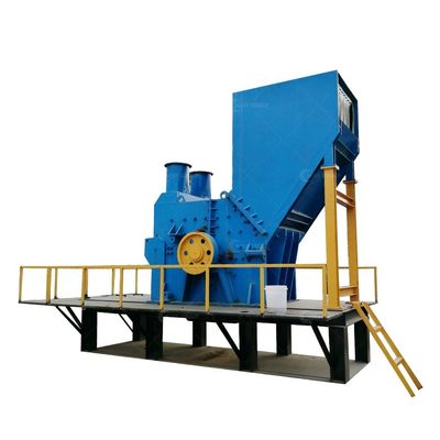 Scrap Brass Water Tap Crushing Separating Production Line with Motor Core Components