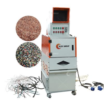 30-50kg/h Capacity Mini Wire Cutting and Separating Machine for Scrap Wire Granulator