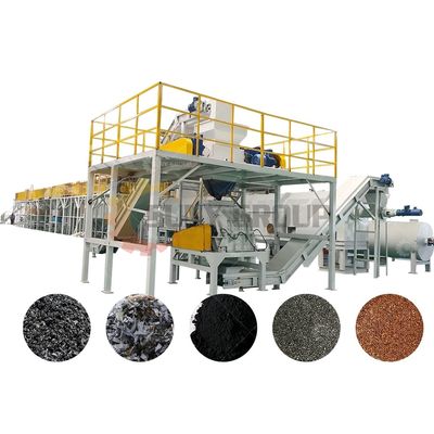 Cobalt Lithium Graphite Mix Powder Separator for Mobile Phone and Car Battery Recycling