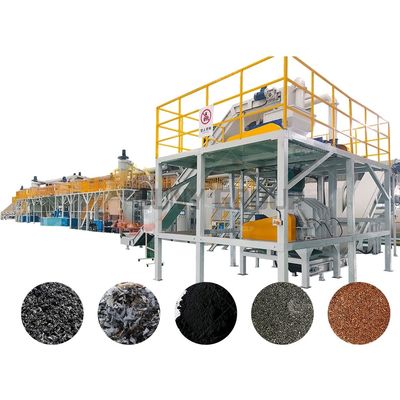 Cobalt Lithium Graphite Mix Powder Separator for Mobile Phone and Car Battery Recycling