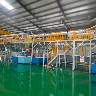 200-3000kg/h Capacity Waste Battery Recycling Processing Plant for Construction Works