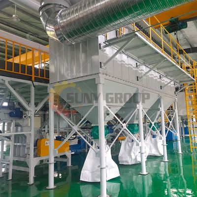 Engine-Powered Scrap Lithium Battery Recycling Line with Fully Automatic Processing