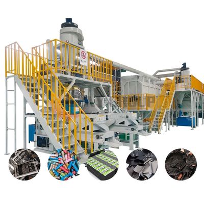 200-1000KG/H Acid Lithium Battery Separate Equipment for Mobile Phone and Car Recycling