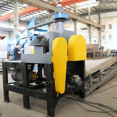 22.25kW Power Scrap ACSR Wire Crushing And Sorting Machine CableWire Recycling Machine