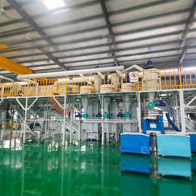Cylindrical Design Lithium Battery Recycling Machine for Scrap Battery Separation