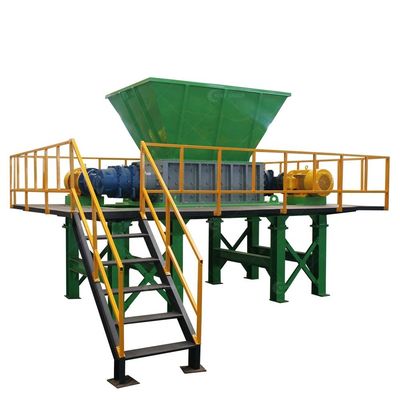 Industrial Aluminium Crusher Motor Core Components Shredder Machine for Tyre Disposal