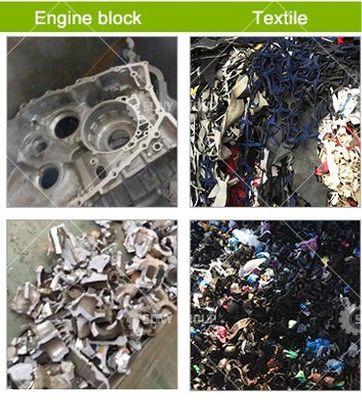 Single Shaft Shredder for Plastic PP/PE Bags Raw Material and Other Easy to Operate