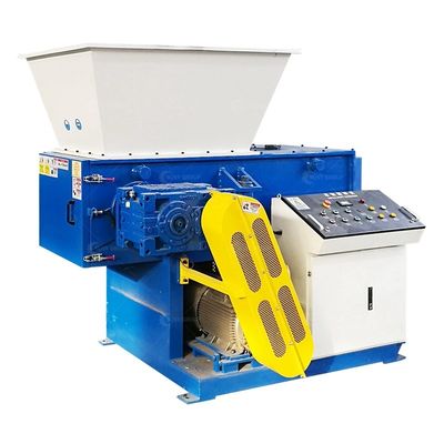 Single Shaft Shredder Machine For Waste ABS Computer Shell With Motor Core Components