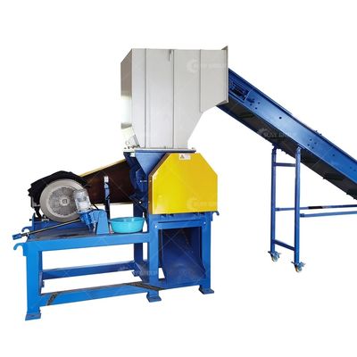 Plastic Scrap Shredder Machine for Crushing Waste Plastic Bottles Customized Color