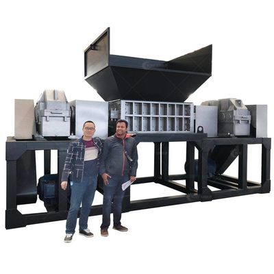 Double Shaft Scrap Metal Shredder Crusher for Car Shredding and Crushing