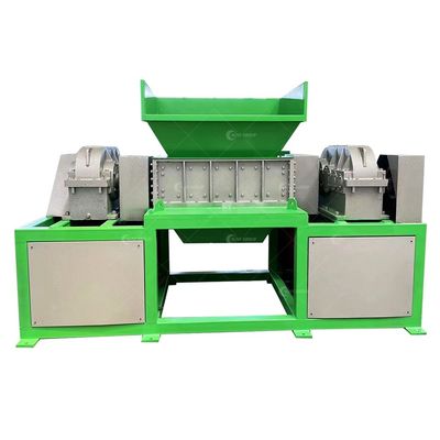 Double Shaft Shredder Machine for Used Household Refrigerator Shell Disintegration