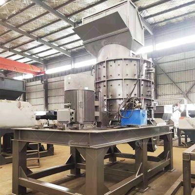Vertical Scrap Metal Crusher Machine with 800-1000kg/H Capacity and PLC Core Components