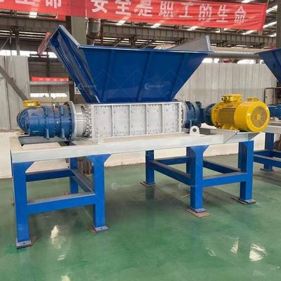 Multifunctional Double Shaft Shredding Machine for ALLOY Material Processed Metal Cans