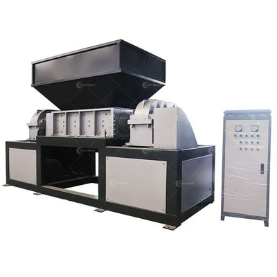 3000KG Weight Double Shaft Shredder for Multifunctional Waste Iron Barrels on Now