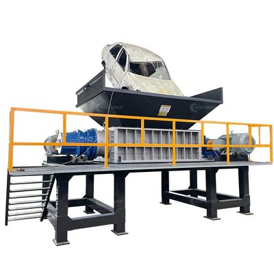 15kW Power Metal Scrap Shredder with Large Capacity and User-friendly Design