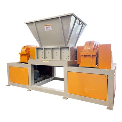 800-5000kg/h Capacity Double-shaft Aluminum Can Shredder for Waste Reduction Solution