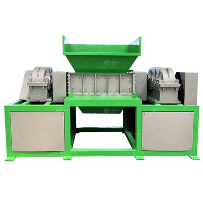 800-5000kg/h Capacity Double-shaft Aluminum Can Shredder for Waste Reduction Solution