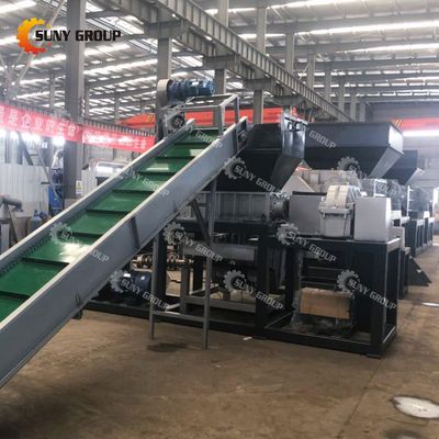 Mini Metal Shredder Machine with High Production Capacity and SKD-11 Blades Material