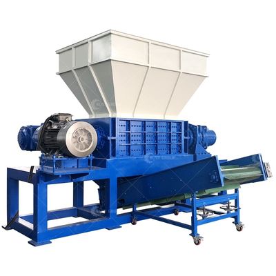 800-5000kg/h Capacity Double Shaft Shredder for Supply of Hard Disk and Aluminum Can