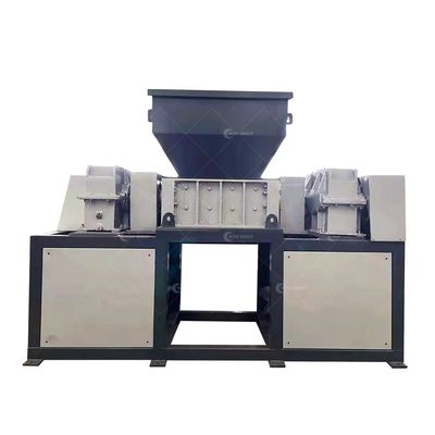 9CrSi/D2/SKD-11 Blades Double Shaft Shredder for Scrap Metal and Aluminum Cans Crushing
