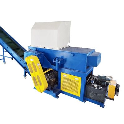 Single Shaft Shredder Machine with and Customized Blade Materials As Per Your Demands