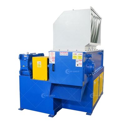 Customizable Blade Materials Single Shaft Shredder for Plastic Lumps Final Size 4-8cm