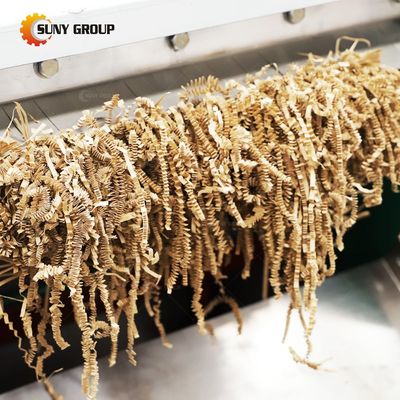 NO Computerized Paper Christmas Raffia Crinkle Machine For Lump with Customized Voltage