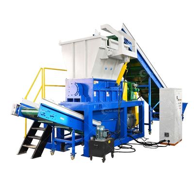 Double Shaft Scrap Steel Shredding Machine with Customizable Blades and High Capacity